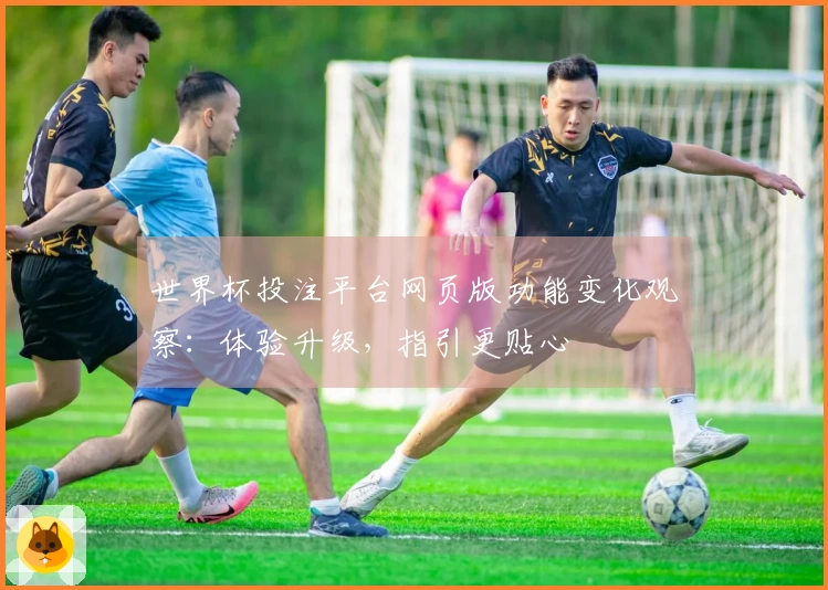 世界杯投注平台网页版功能变化观察：体验升级，指引更贴心
